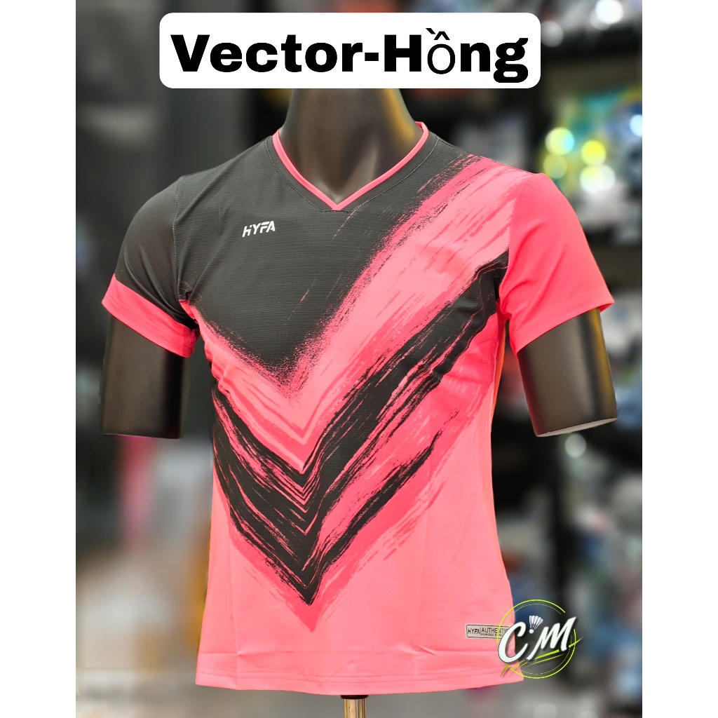 [ HÀNG CHÍNH HÃNG] ÁO CẦU LÔNG HYFA VECTOR
