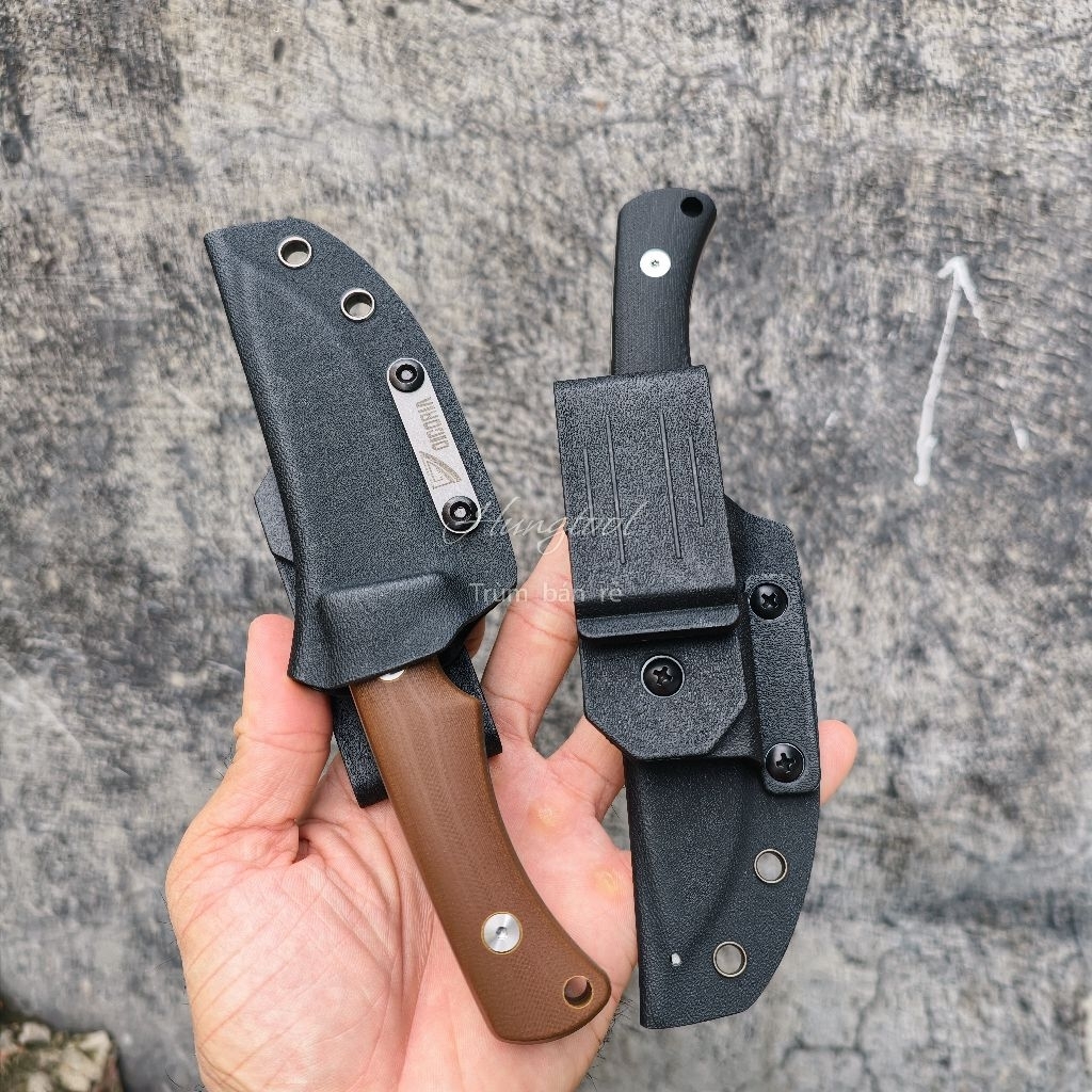 Dụng cụ cắm trại Dicoria DK-32 , thép 9cr18mov, vỏ Kydex