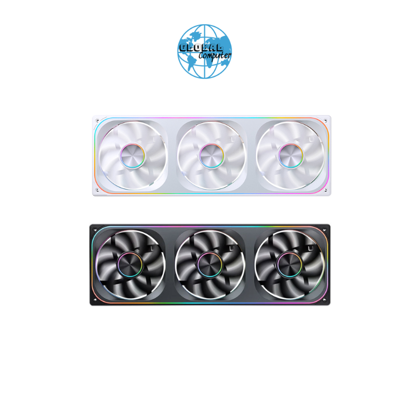 [Full Vat] Fan case JONSBO ZA-360BR BLACK | WHITE LED ARGB REVERSE (FAN ngược)