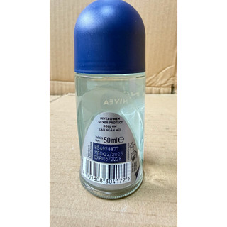 Lăn NIVEA Men Silver Protect Phân tử bạc (mẫu mới ) 50ml