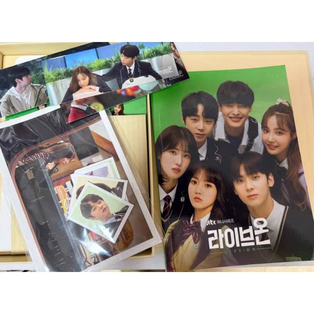 [Hiếm] Album OST phim Live On unseal /Jung Da-bin, Hwang Min-hyun, Noh Jong-hyun