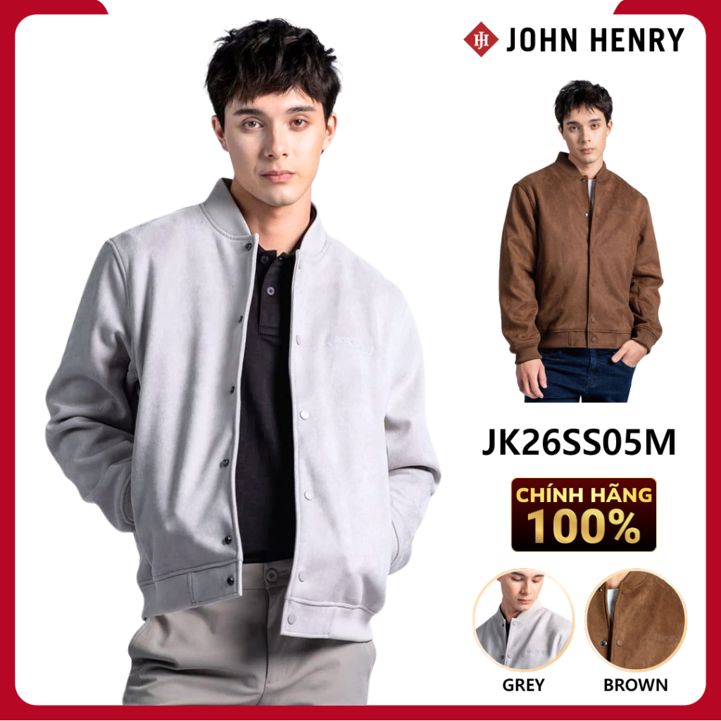 JOHN HENRY - JK26SS05M-PA  Áo Khoác Nam Thời Trang John Henry