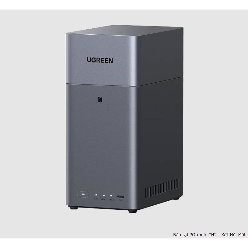 UGREEN NAS DH2300 – UGREEN Link Toàn Cầu, Kết Nối Sử Dụng Khu Vực Việt Nam (Bản 8GB LPDDR5)