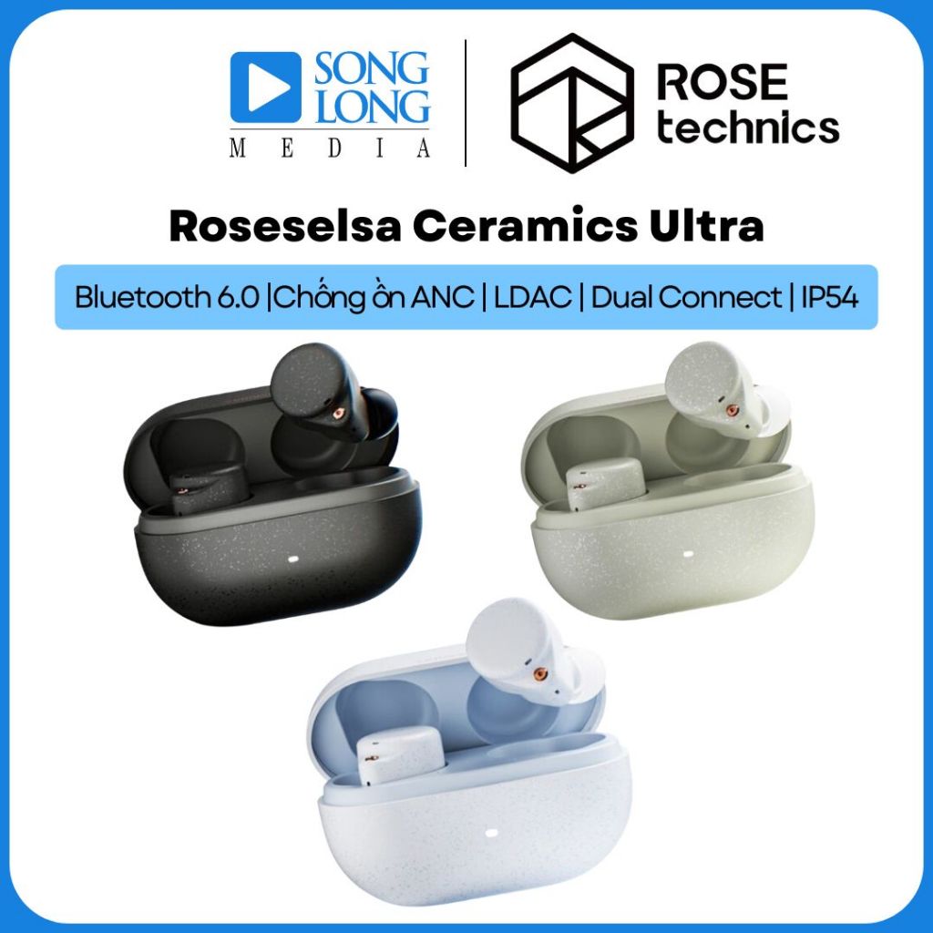 Tai nghe Roseselsa Ceramics Ultra - Chính hãng phân phối | BigBuy360 - bigbuy360.vn
