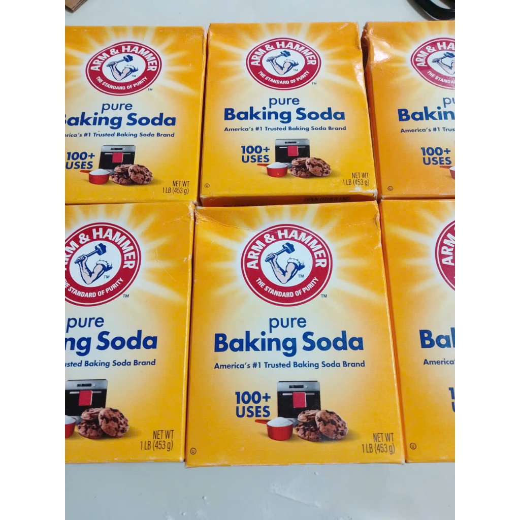 Com Bo 5 Hộp Baking Soda Arm&Harmmer-Hàng Chuẩn Công Ty Mỹ Chính Hãng
