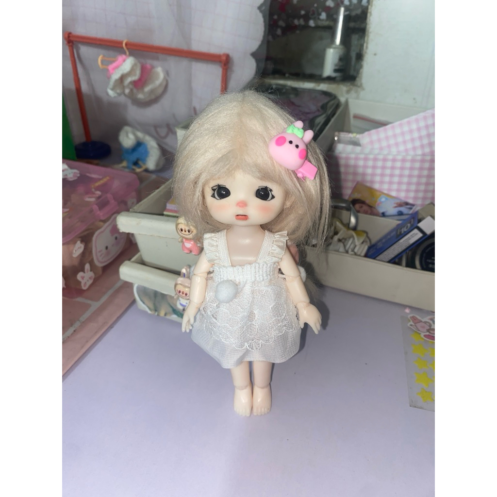 Váy bông cho doll 16-17cm