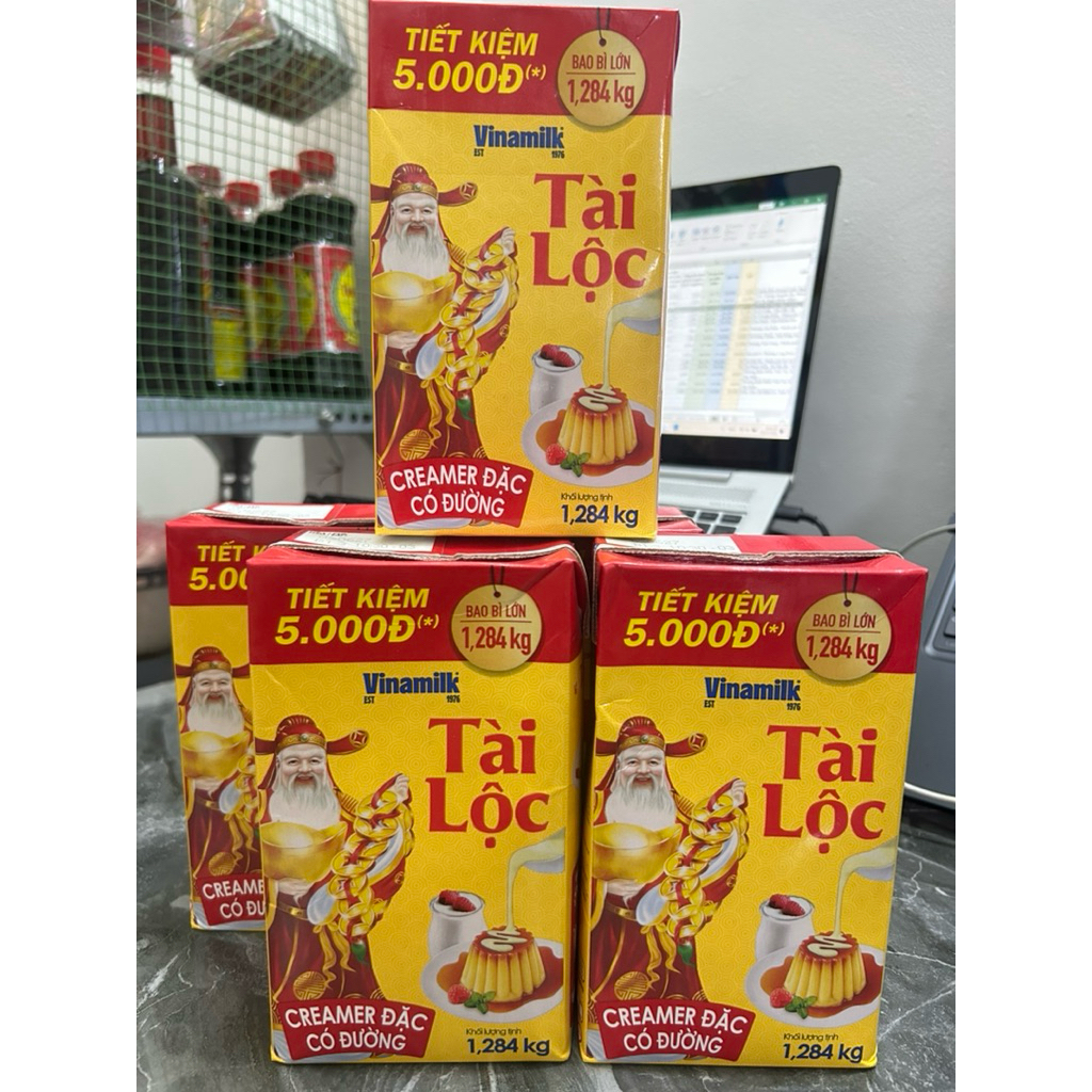 Sữa đặc Vinamilk Tài Lộc 1284g