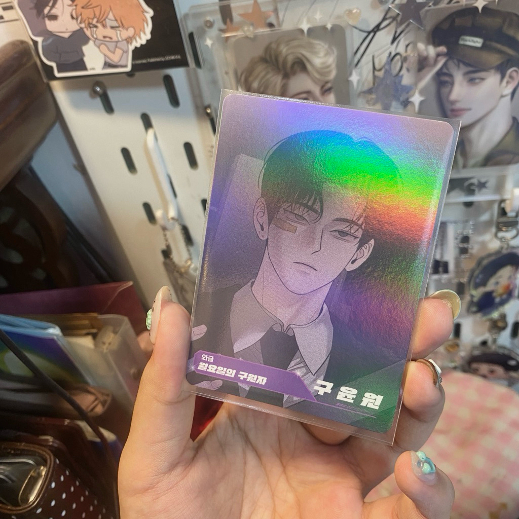 (DF Xước) Trading Card Monday’s Savior - Lezhin - Sự cứu rỗi thứ 2