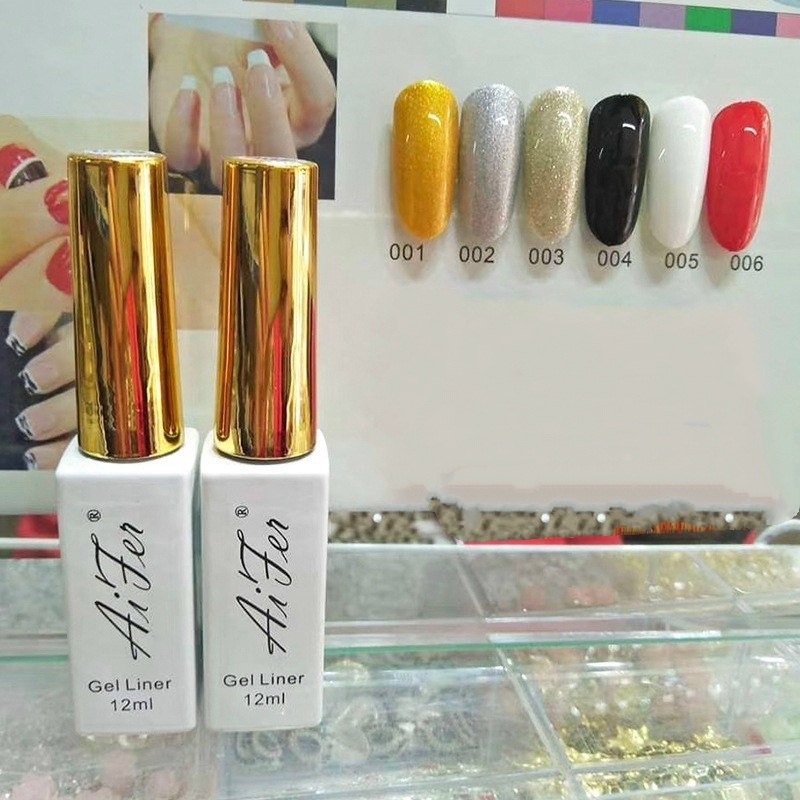 cọ nét aifer, bút gel cọ nét aifer vẽ móng