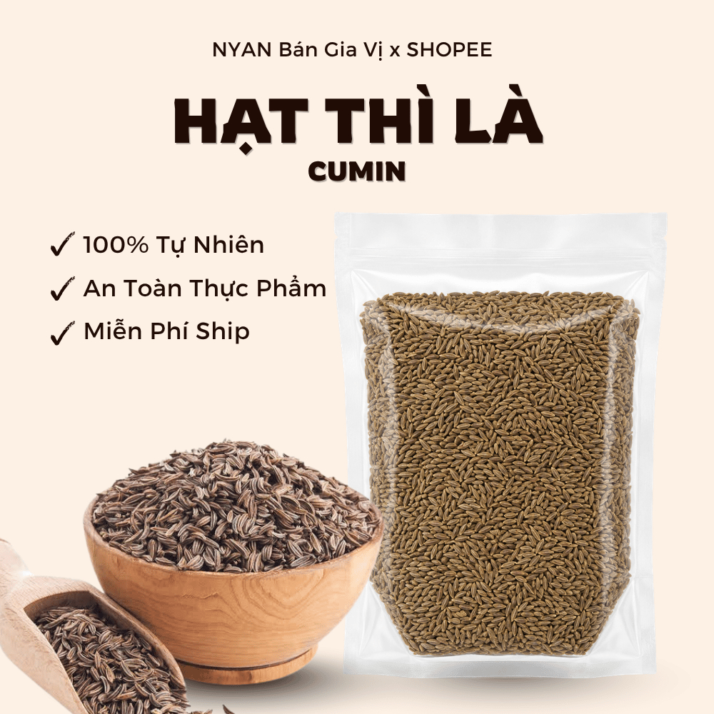 Hạt Thì Là Ai Cập Cumin Loại 1 Gia Vị Hạt Thì Là Thơm, Gia Vị Tẩm Ướp Cho Các Món Ăn