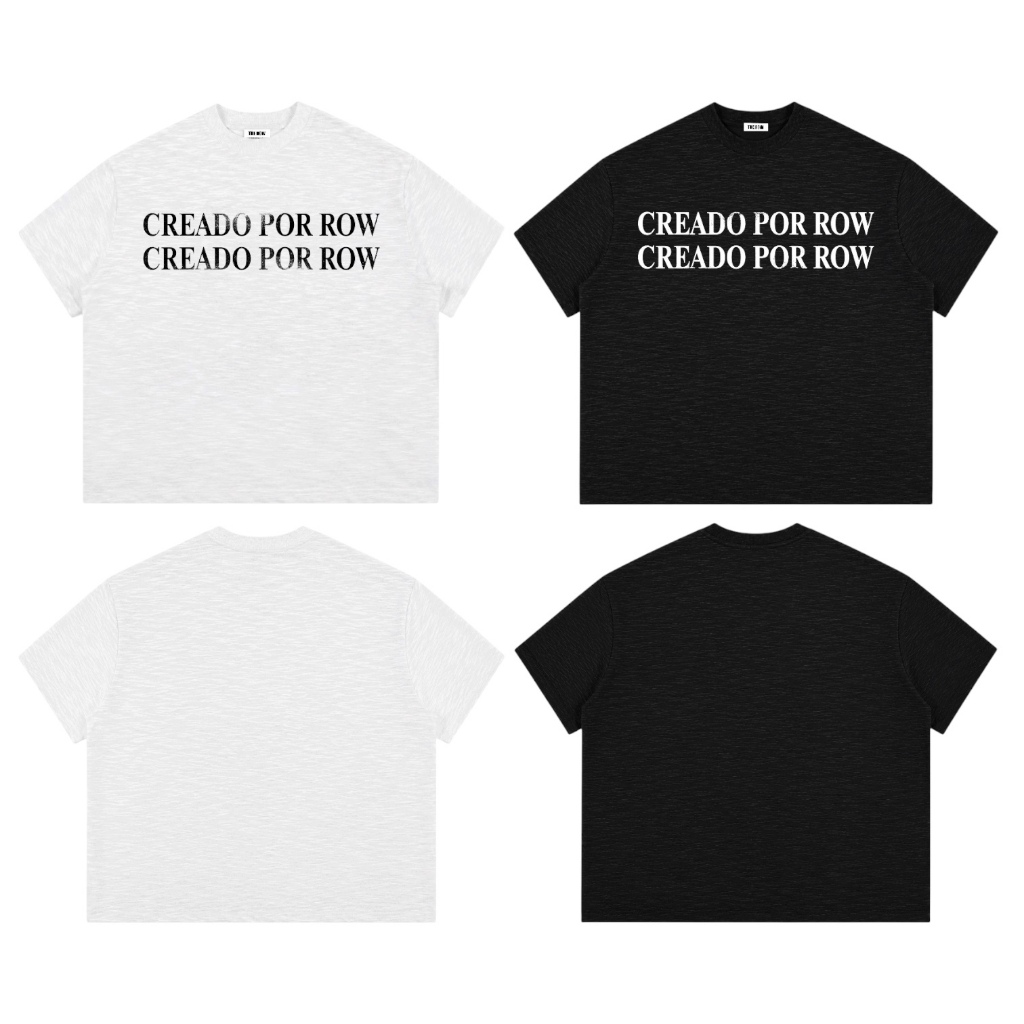 [ Cotton Xược ] TR19 Áo Thun Boxy Vải Slub Mỏng Mát Local Brand THEROW Tay Ngắn Form Rộng Unisex Nam Nữ Hot Trend | BigBuy360 - bigbuy360.vn