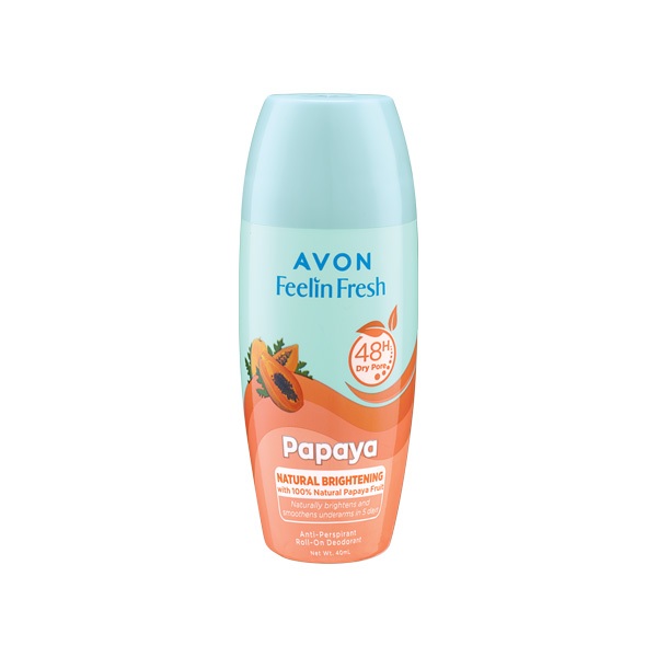 CHÍNH HÃNG LĂN KHỬ MÙI NỮ AVON FEELIN FRESH PAPAYA HƯƠNG ĐU ĐỦ 40ML SIZE BỎ TÚI TIỆN DỤNG