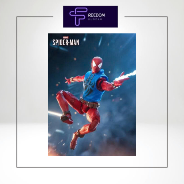 Mô hình lắp ráp Marvel Spider Man Scarlet - chính hãng ZD Toys