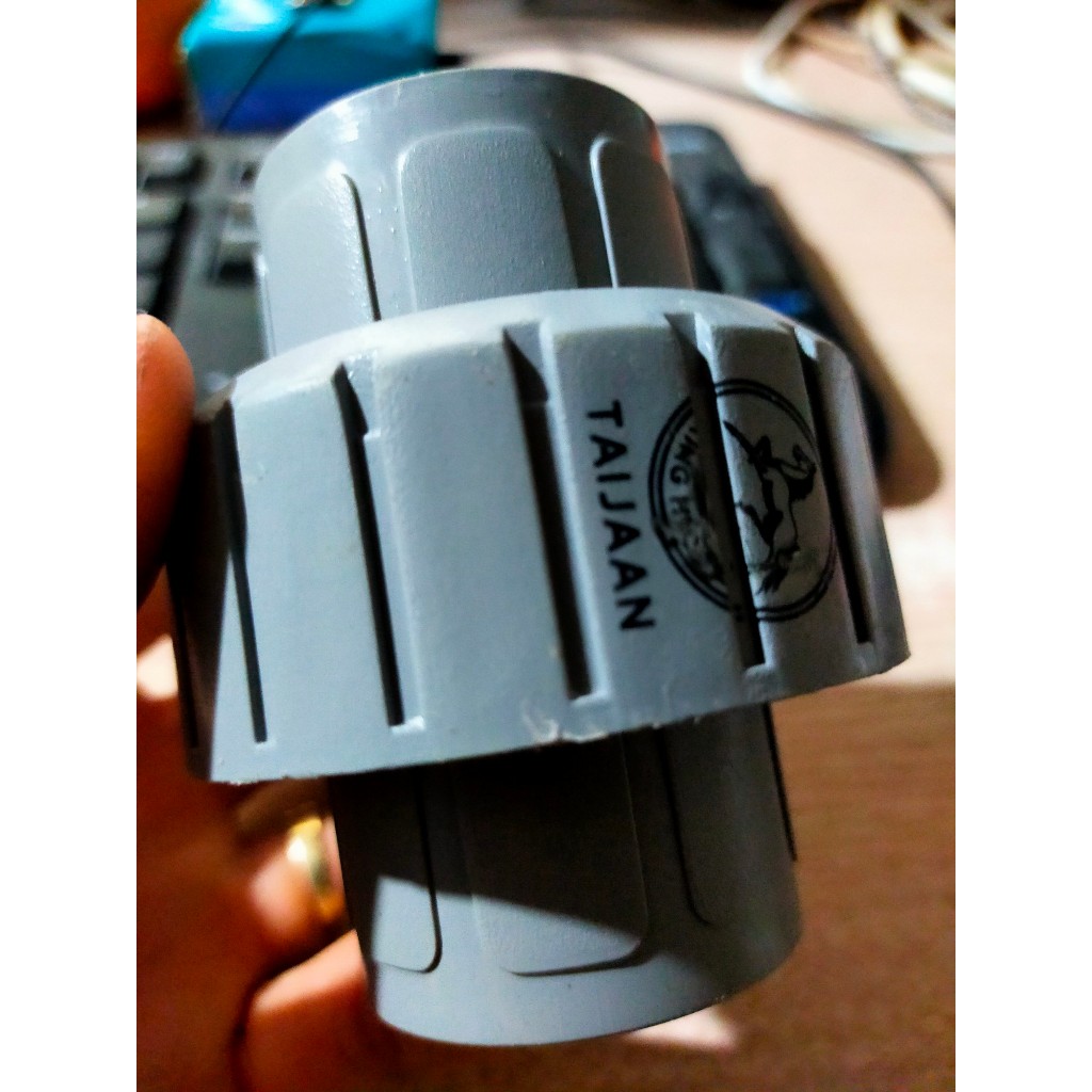 Rắc Co Taijaan PVC 42 mm , Có Gioăng Xoay TAIJAAN , Rắc co 42 Taijan CHÍNH HÃNG