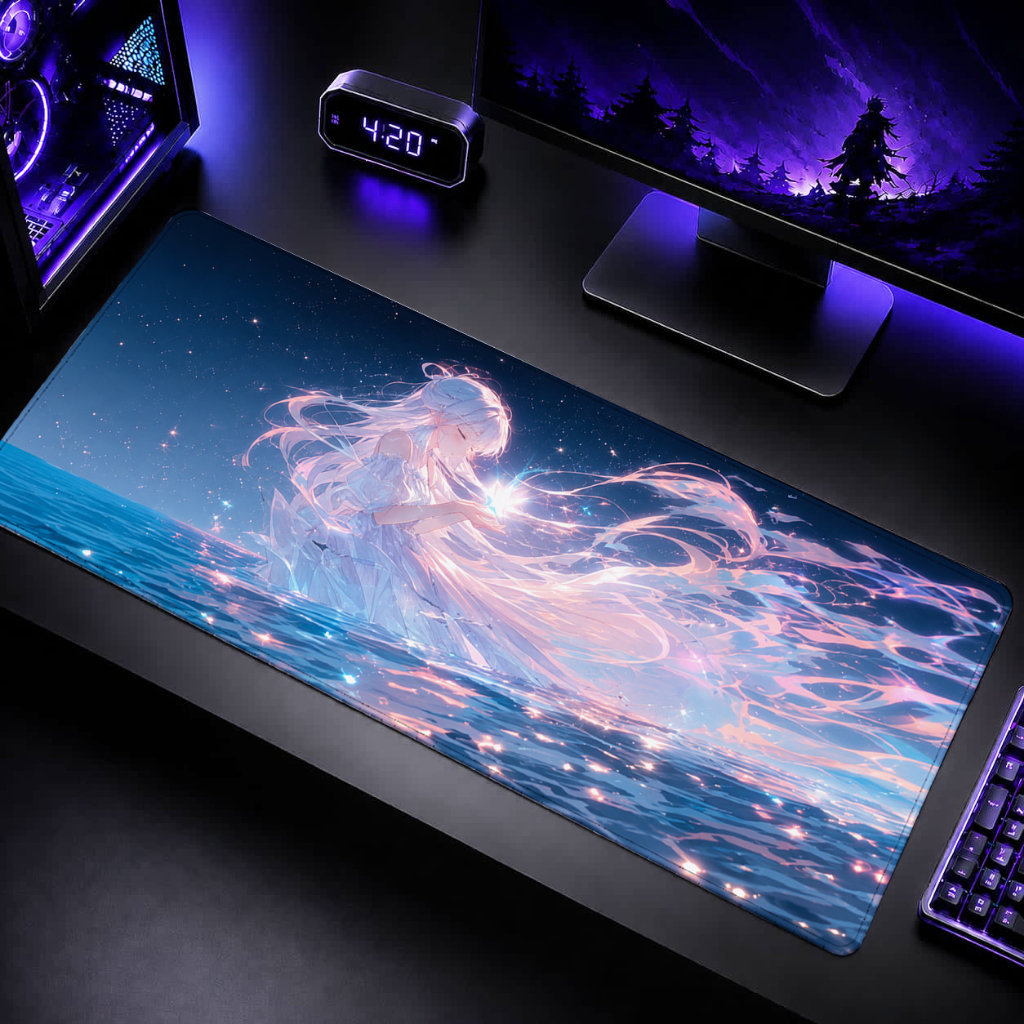 Lót Chuột Dài Anime Waifu Gaming XXL Deskmat Khổ Lớn Mouse Pad Chống Trượt, Bề Mặt Speed Cao Cấp | BigBuy360 - bigbuy360.vn