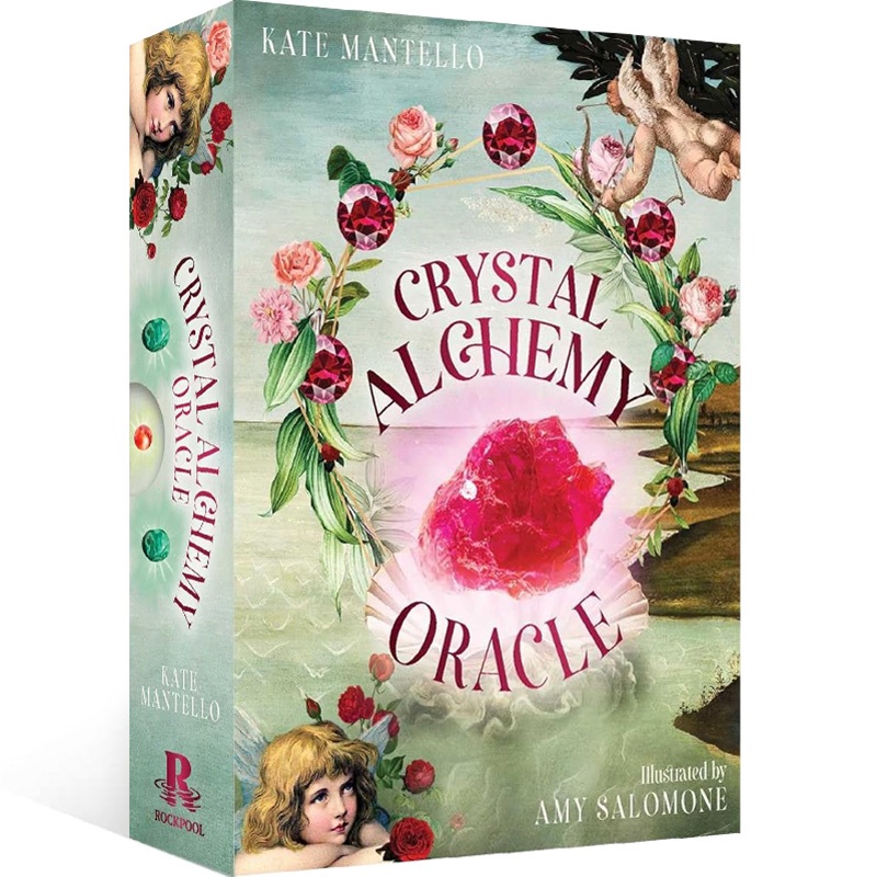 Bộ Bài Crystal Alchemy Oracle (Mystic House Tarot Shop)