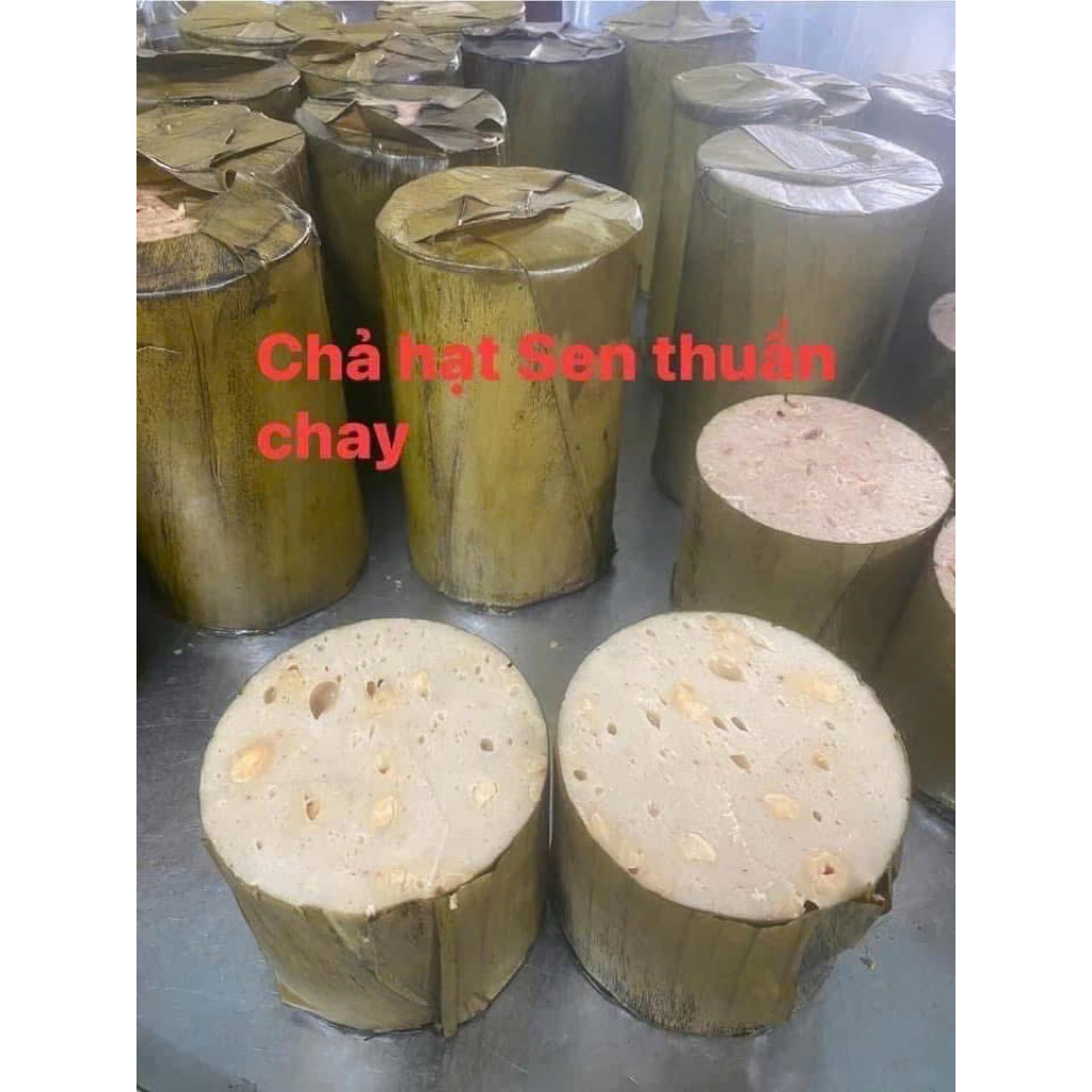 Chả hạt sen chay 500gr / cây ( giao hỏa tốc )