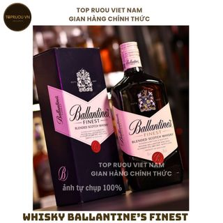 [Top Rượu VN] Whisky Ballantine's Finest 700ml - 1000ml [Chính Hãng]