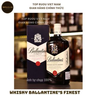 [Top Rượu VN] Whisky Ballantine's Finest 700ml - 1000ml [Chính Hãng]