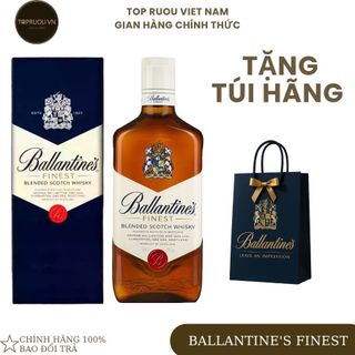 [Top Rượu VN] Whisky Ballantine's Finest 700ml - 1000ml [Chính Hãng]