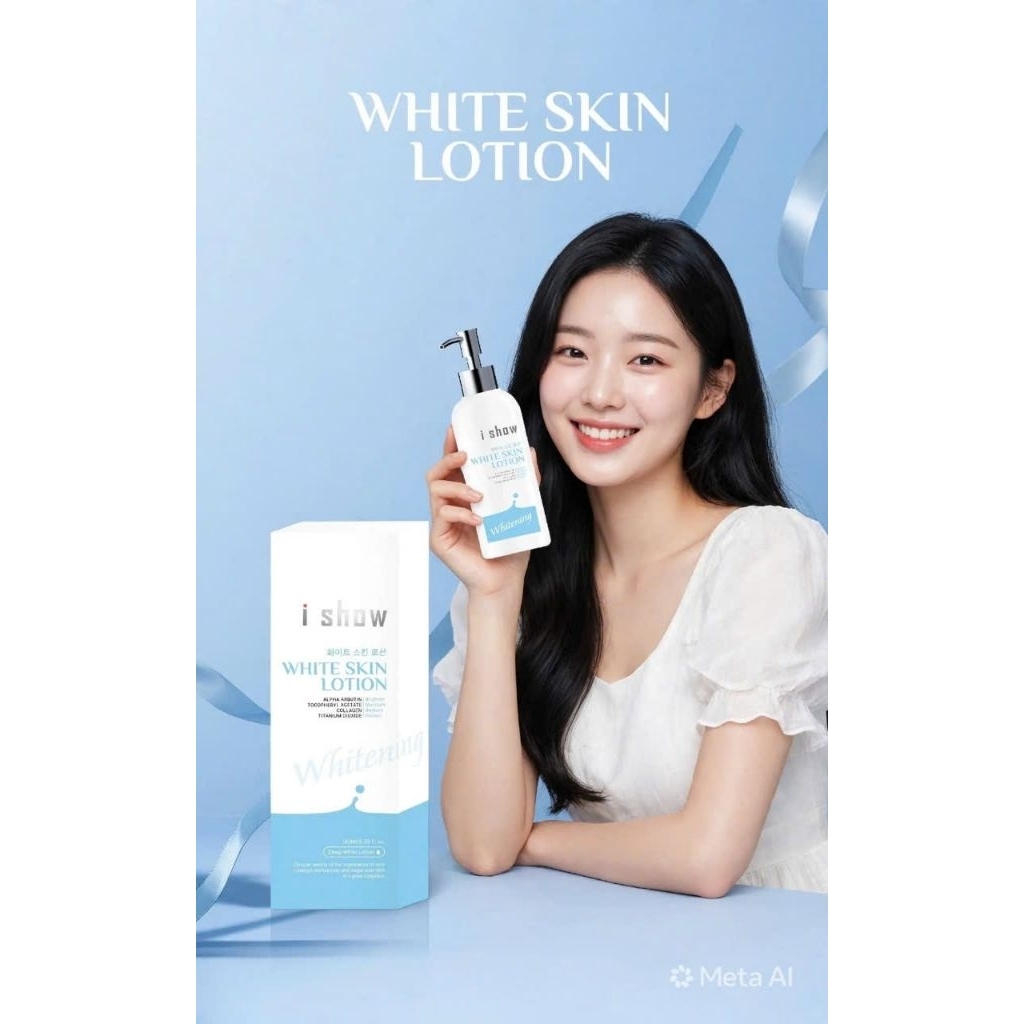 kem dưỡng thể trắng da ishow 180g