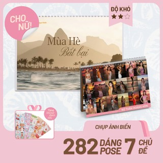 Giáo Trình Chụp Ảnh Đi Biển cho Nữ: Mùa Hè Bất Bại (Mã HE1)