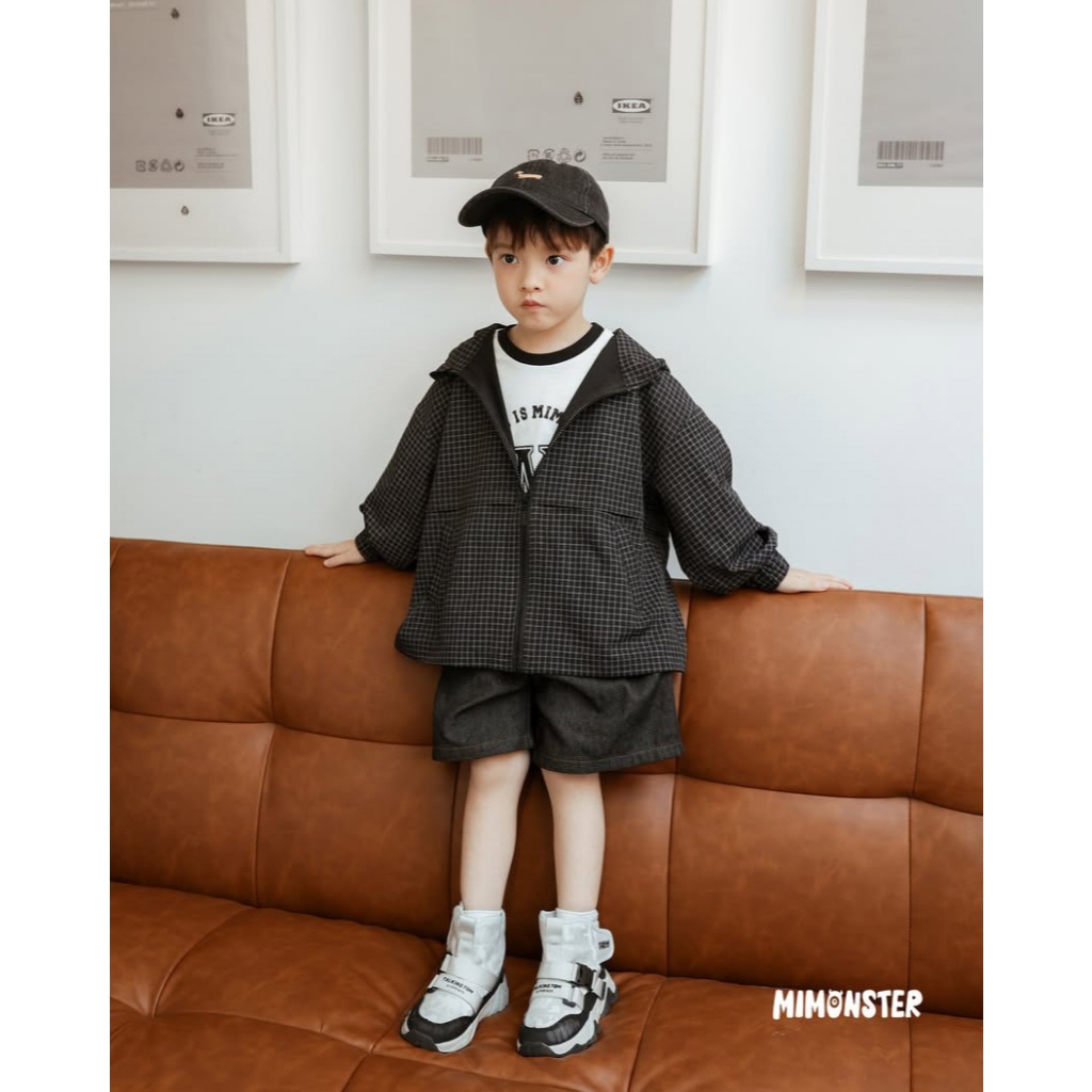 [MIMONSTER] Áo khoác gió Phoenix basic cho bé trai