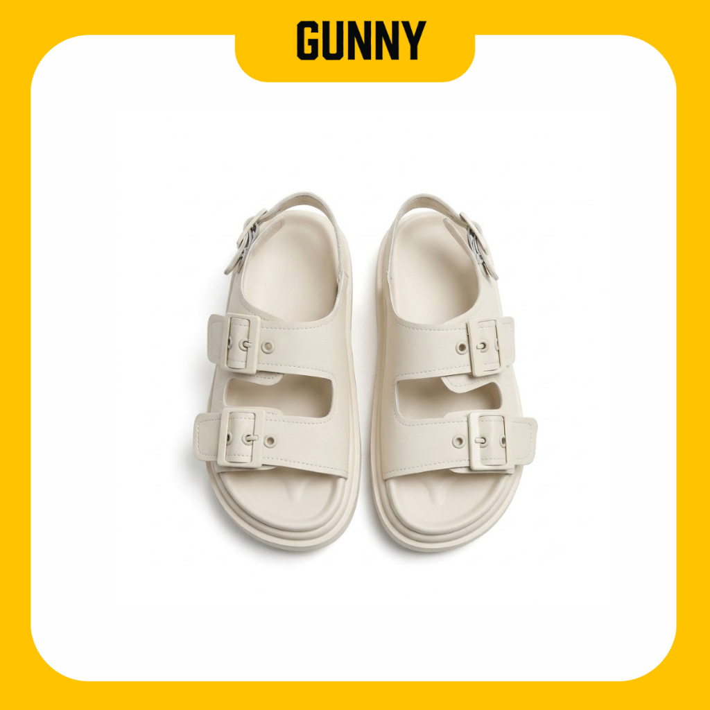 Dép Sandal GUNNY Nữ Quai Bản To Thời Trang - SD04