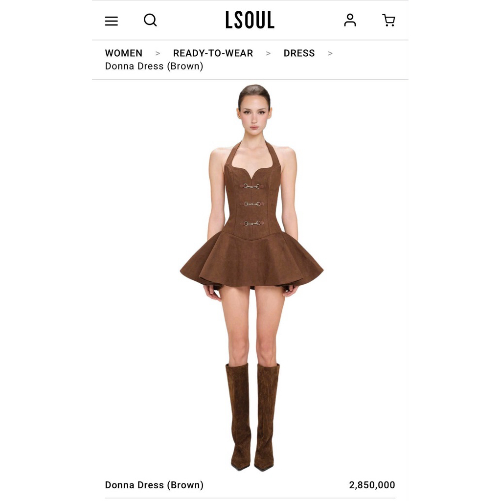 Donna dress LSOUL - PASS SIZE S NEW