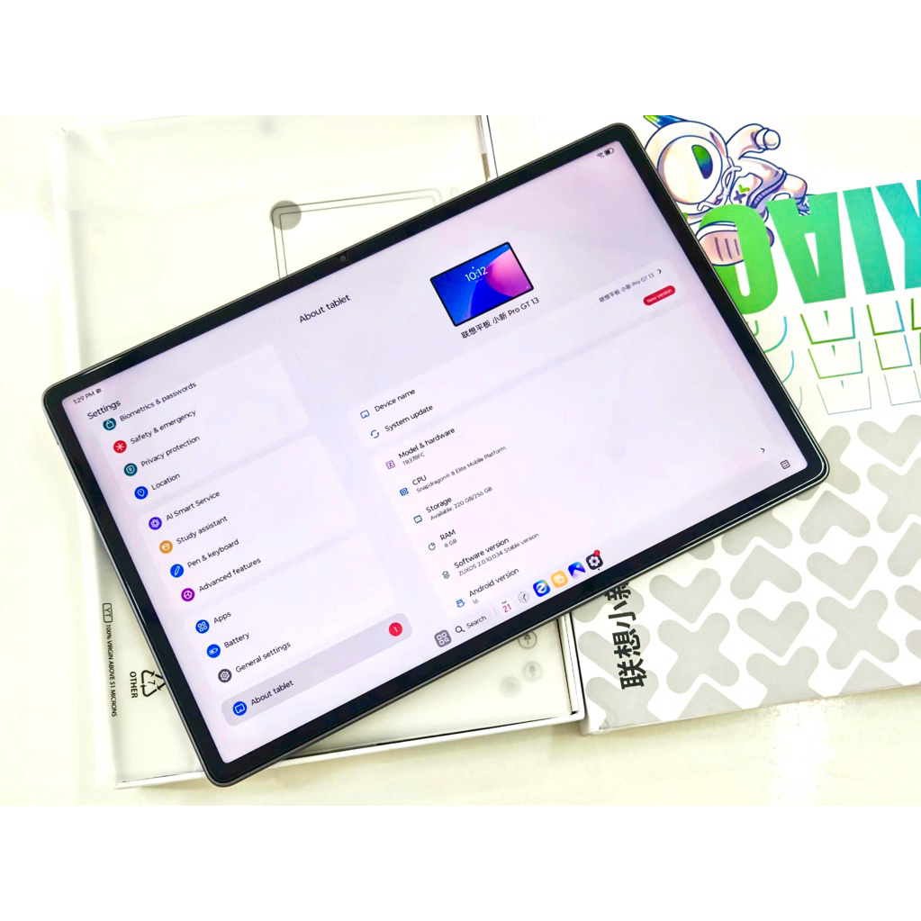 Lenovo Xiaoxin Pad Pro GT (8/256GB) Fullbox đã up Quốc Tế 11in 144hz Snap8gen3 pin8860 | BigBuy360 - bigbuy360.vn