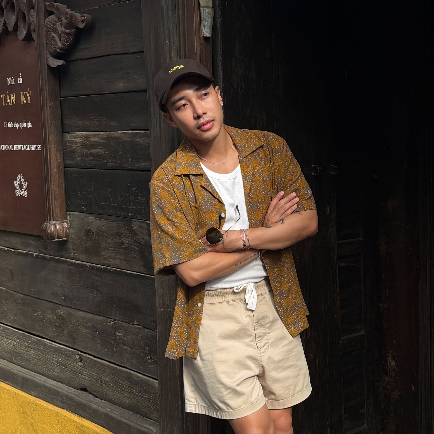 Áo sơmi cuban dáng boxy hoạ tiết UNCLÉ Sunpam Cuban Shirt