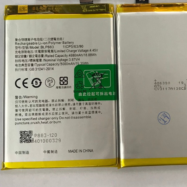 Pin Oppo BLP883 / Realme 8s / Realme Q3s
