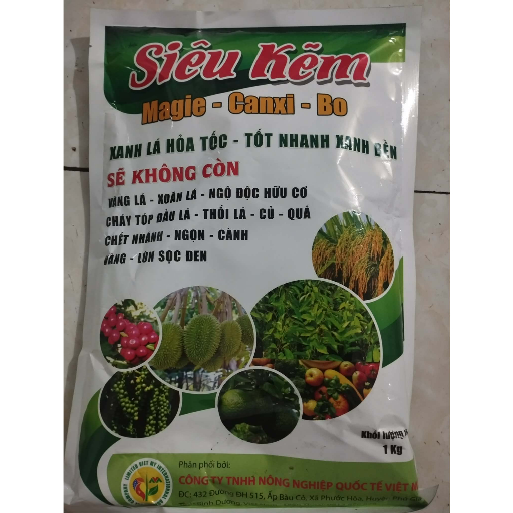 SIÊU KẼM MAGIE- CANXI- BO