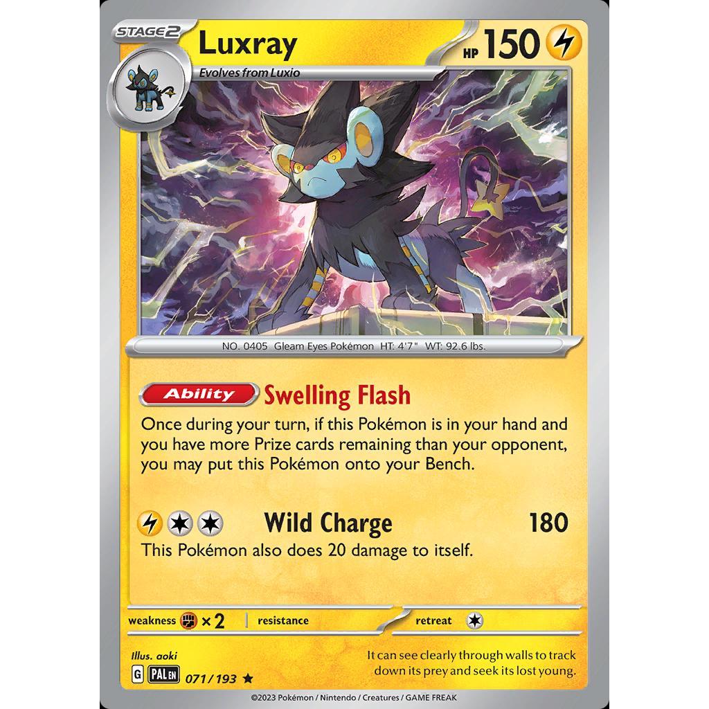 Luxray 071/193- 061/190 Pokemon Card Chính Hãng