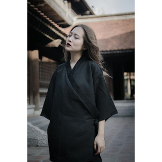 Áo Yukata Nhật Bản form rộng Unisex