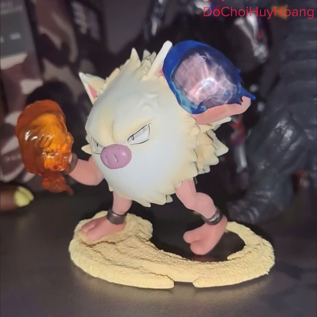 Mô hình tượng nhân vật Mankey Primeape 6cm