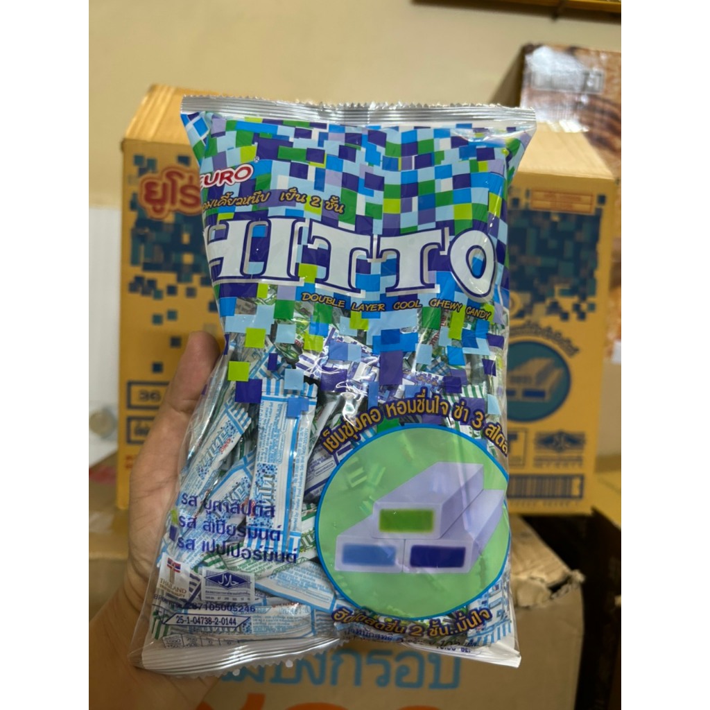 KẸO EURO HITTO BẠC HÀ (300G) Xuất xứ Thái Lan
