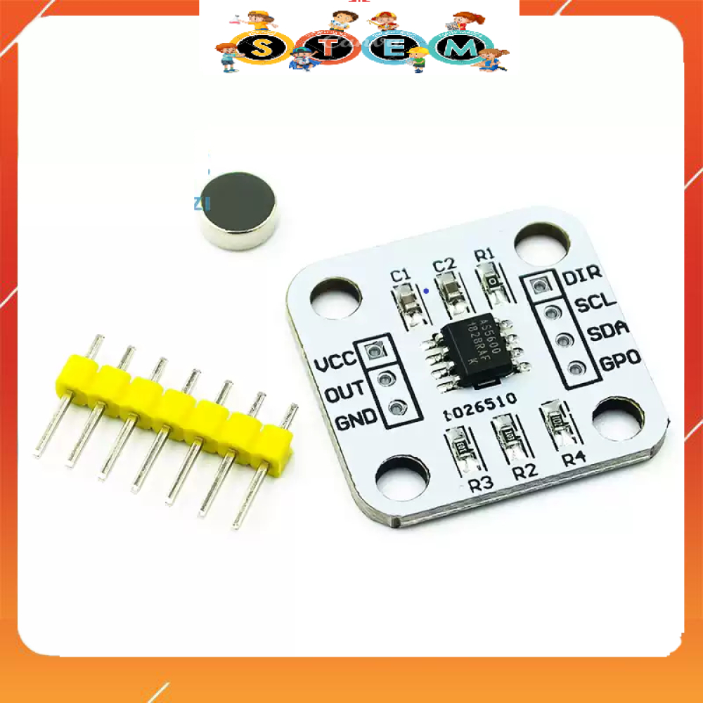 [Stem A-Z][G199] Cảm Biến Góc Quay Bằng Từ Trường AS5600 12 Bit