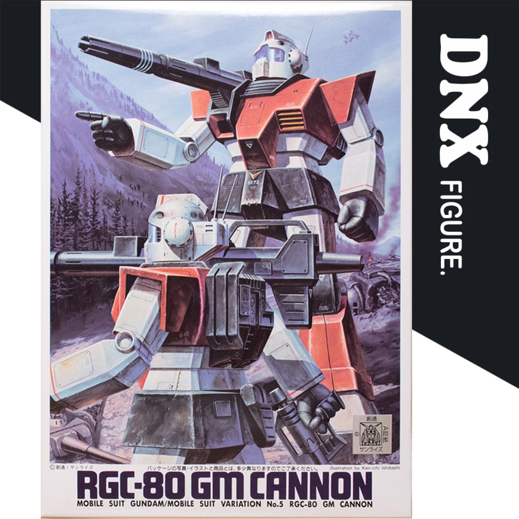 Mô Hình Lắp Ráp Bandai RGC-80 GM Cannon (New Seal)