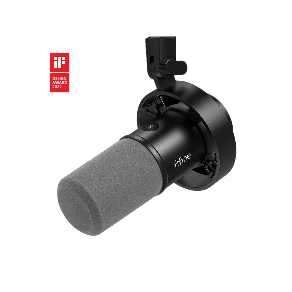 Micro Thu Âm FIFINE K688 AmpliTank Dynamic - Cổng Kết Nối USB/XLR Cho Podcasting, Livestream,