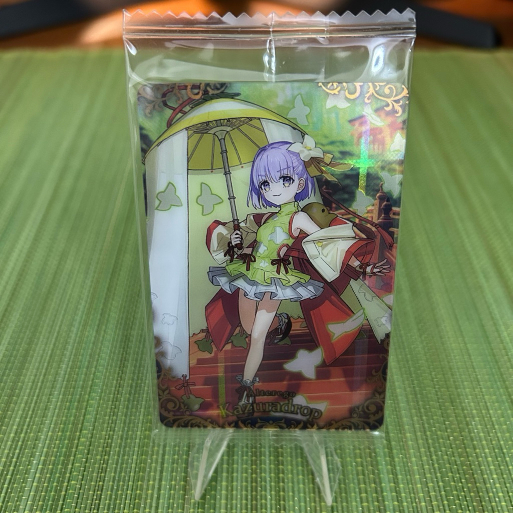 Thẻ metal wafer FGO SR Kazuradrop