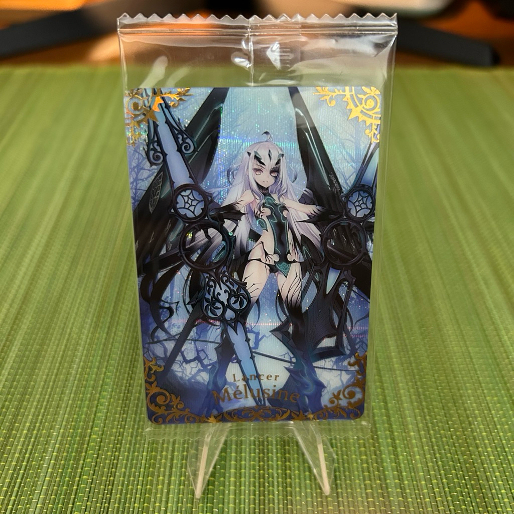 Thẻ metal wafer FGO ST Mélusine