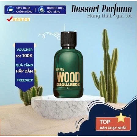 [𝖉𝖊𝖘𝖘𝖊𝖗𝖙] Nước Hoa Nam Dsquared2 Wood Green Pour Homme Eau De Toilette  / Nước Hoa Nữ Dsquared2 Wood