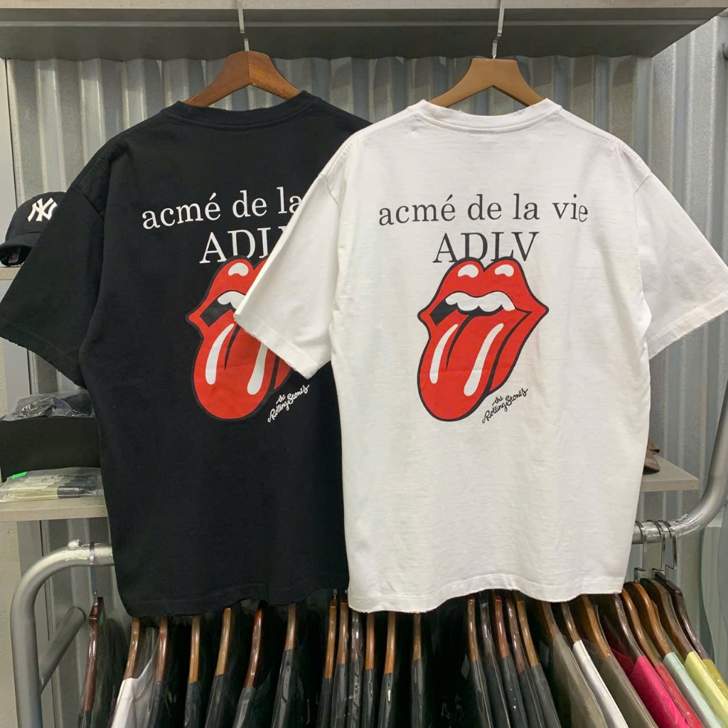 [AUTH] Áo Thun AD.LV ROLLING STONES 2026 mới - Unisex Nam Nữ Authenitc - Hãng chuẩn Korea Hàn