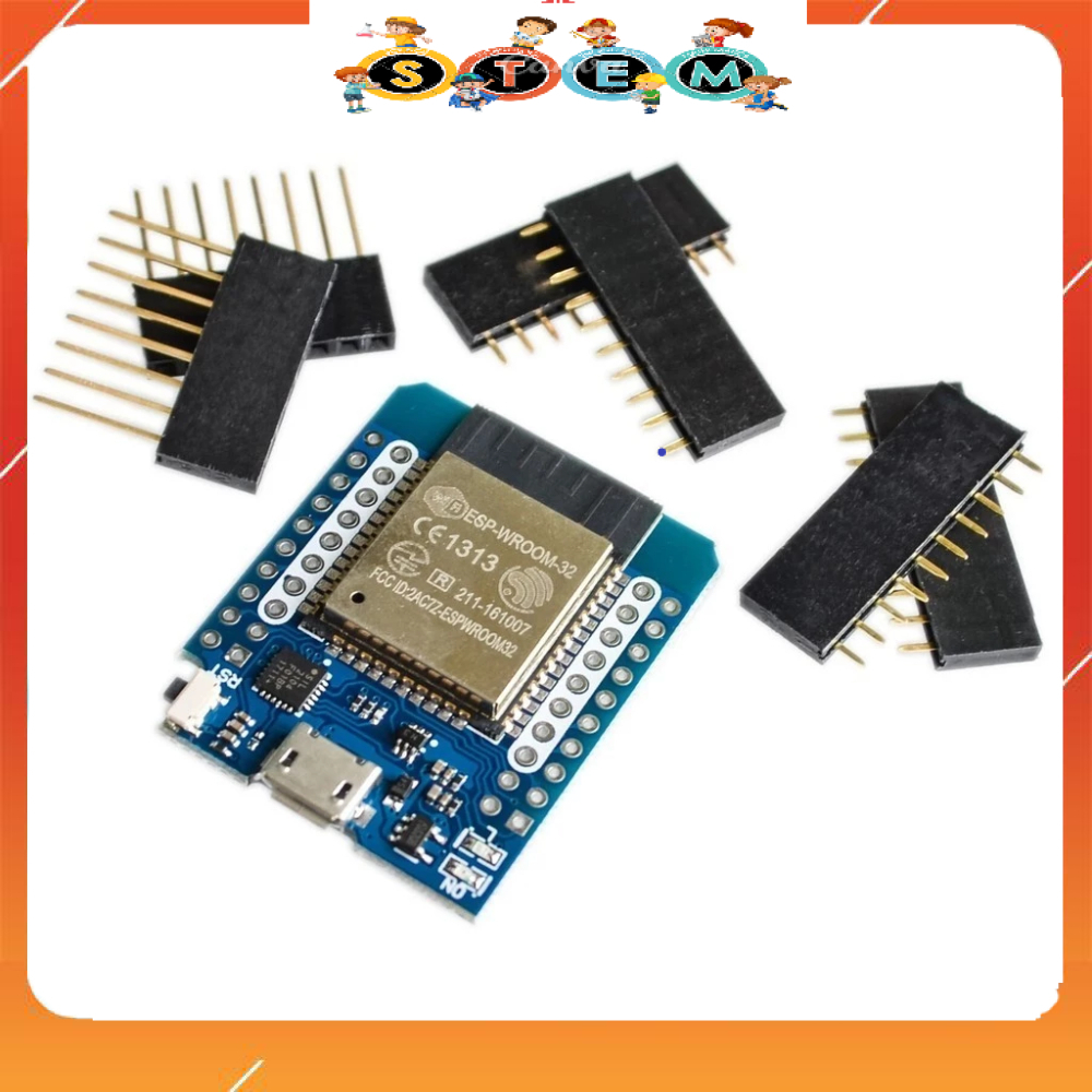 [Stem A-Z][G198] Kít Phát Triển Esp32 Live Mini Wifi Bluetooth Micro CH9102