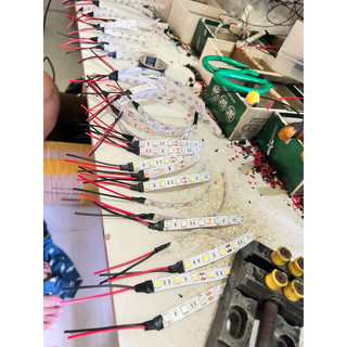 Dây đèn led 12v 6 led , 9 led , 12 led có băng keo dán cố định