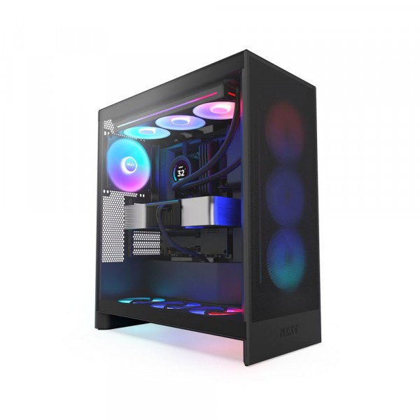 Vỏ Case NZXT H7 Flow RGB New Black (CM-H72FB-R1)