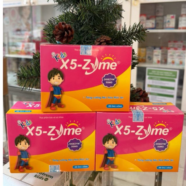 Kids X5-Zyme hỗ trợ tiêu hoá cho bé