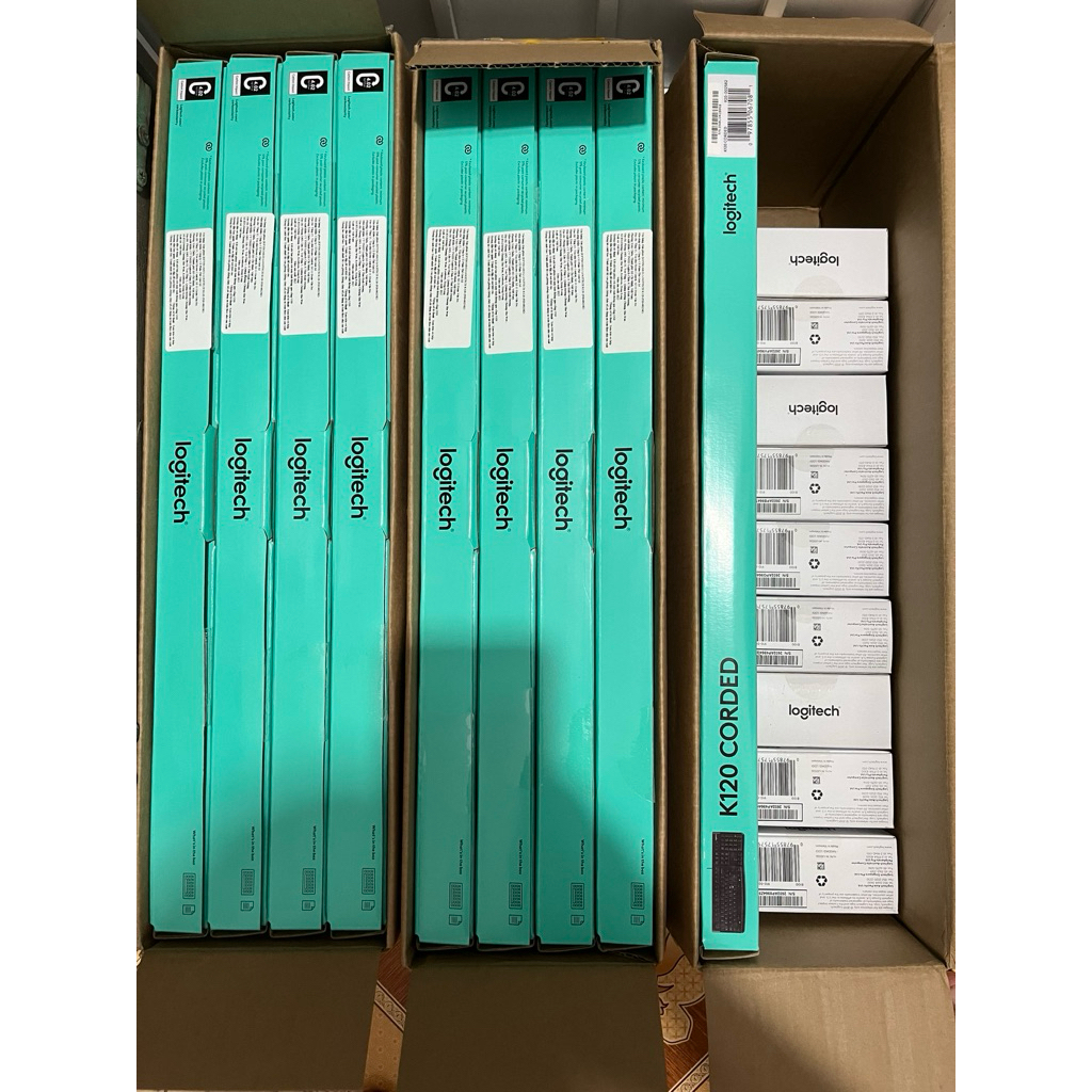 combo phím chuột logitech k120