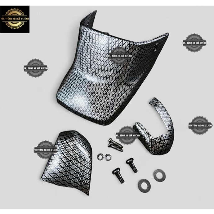 [Tặng Ốc Gắn] [CARBON FIBER] Ốp Dè Sau + Xi Nhan Trước Gắn Dream 100cc 110cc, Dream Thái, Dream Lùn
